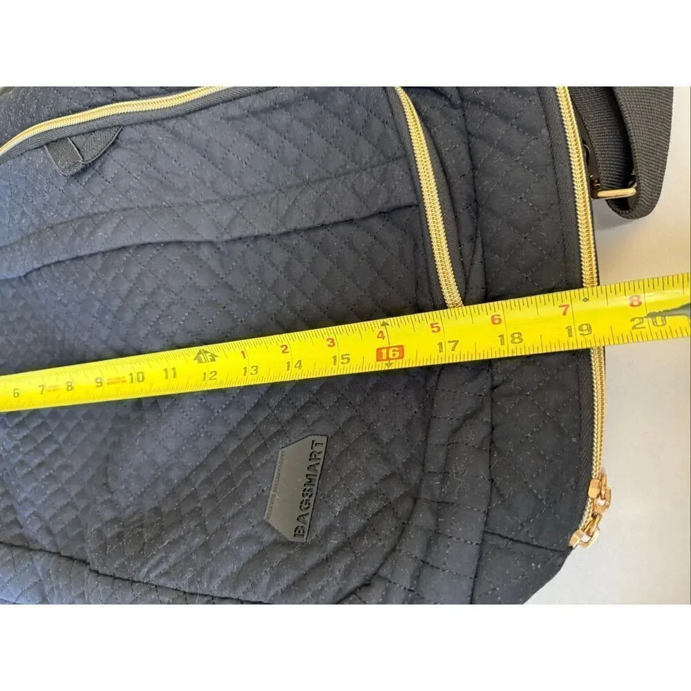 “BAGSMART 15.6″ Laptop Bag / Briefcase (DIGI SMART, RFID-Blocked)”